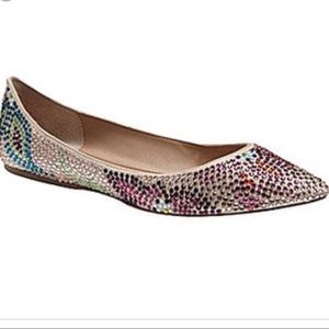 Steve Madden Vegass sparkly Gem Flats